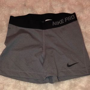 NEVER WORN. Nike pro compression shorts